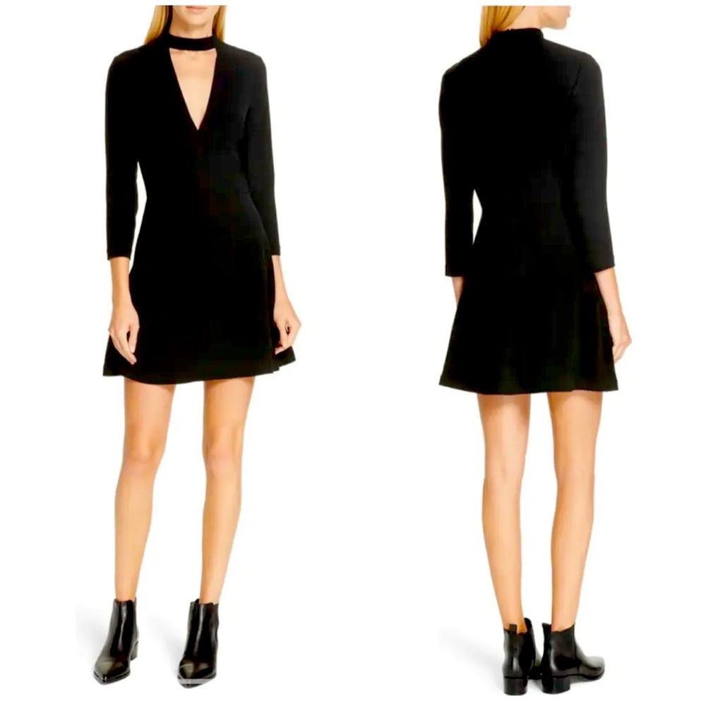 Black ALC mini dress (size 10)